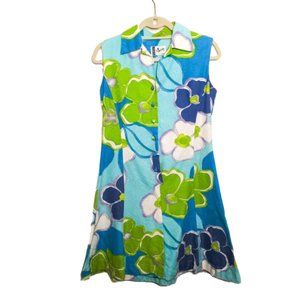 Vintage 60s Polynesian Casuals Hawaiian Dress